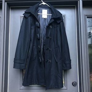 biography wear trench coat!